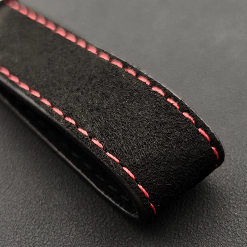 2025 جلد الغزال كيرينغ سيارة فاخرة المفاتيح لأودي A1 A2 A3 A4 A5 A6 A7 A8 RS S 3 4 5 6 7 8 TT Sline المفاتيح الملحقات