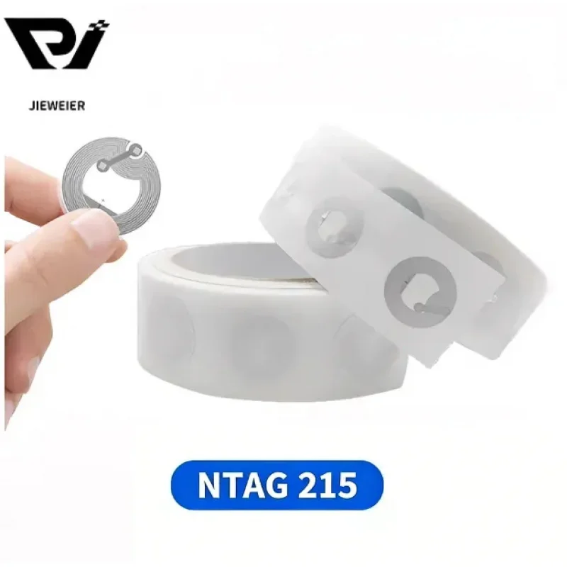 NTAG215 NFC Tags Stickers 10/30/50Pcs Original Chips Rewritable 504Bytes RFID Label for All Phones
