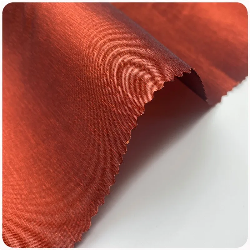 

Elastic chameleon polyester women's clothing fabric two-color dress fashion performance