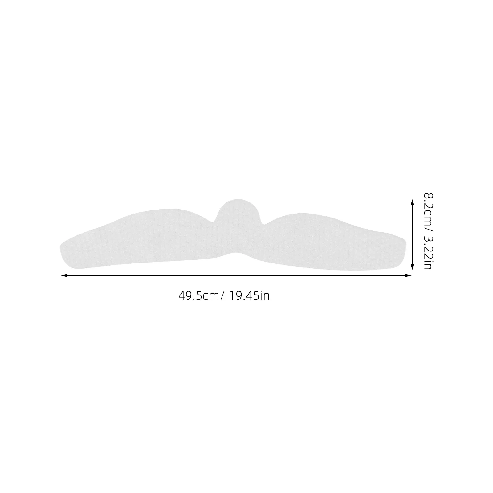 20 قطعة منصات عرق البطن القطن غير المنسوجة لينة امتصاص العرق بطانات تحت الملابس تجريب Sweatproof طفح الوقاية الجلد #3