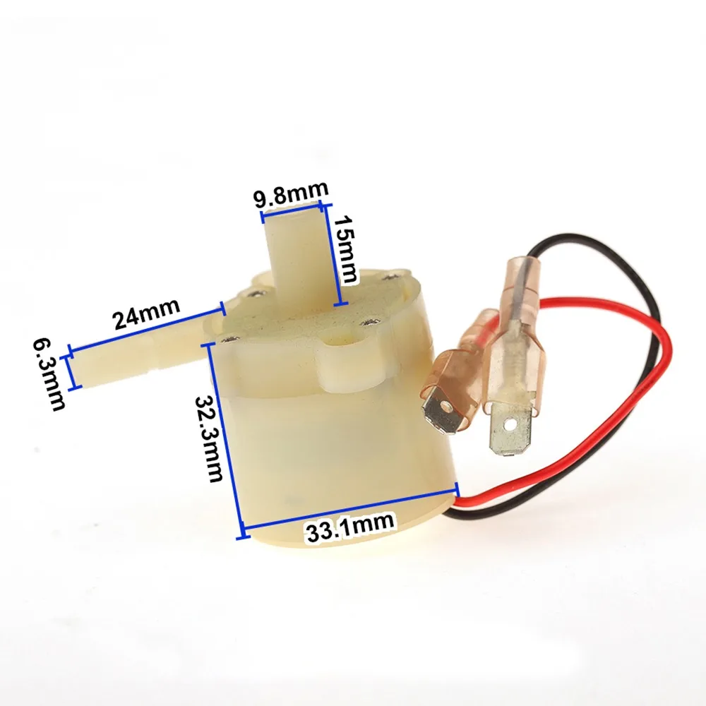 

1PCS DC12V High-Flow Submersible Pump Water-Cooled Heat Dissipation Waterproof Long-Lasting 12V Water Pump for HVAC Systems