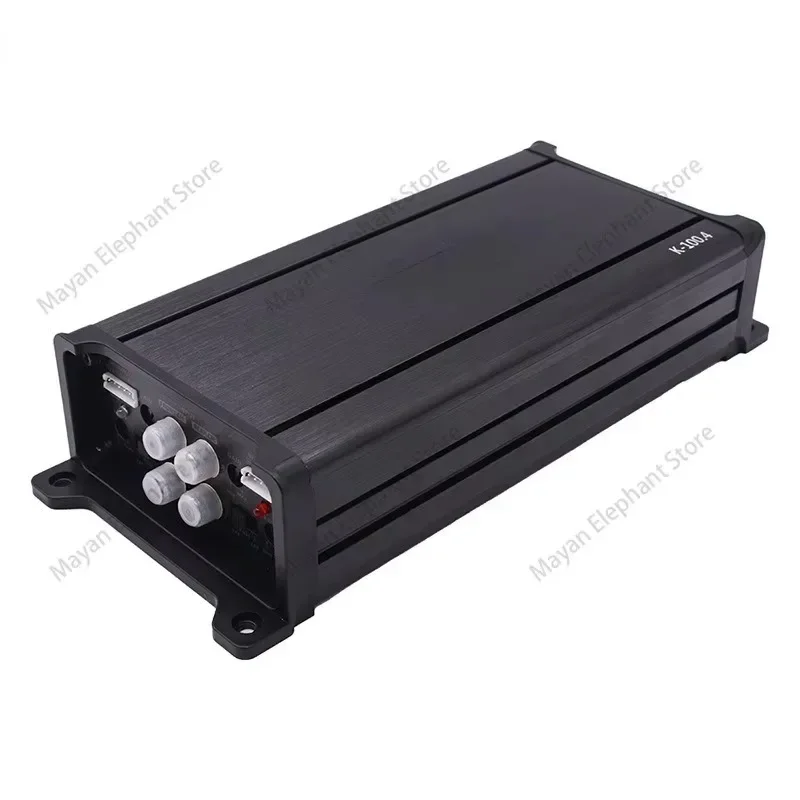 Four-channel four-way car amplifier Car audio accessories Car audio modification 4*100W high-power amplifier AMP