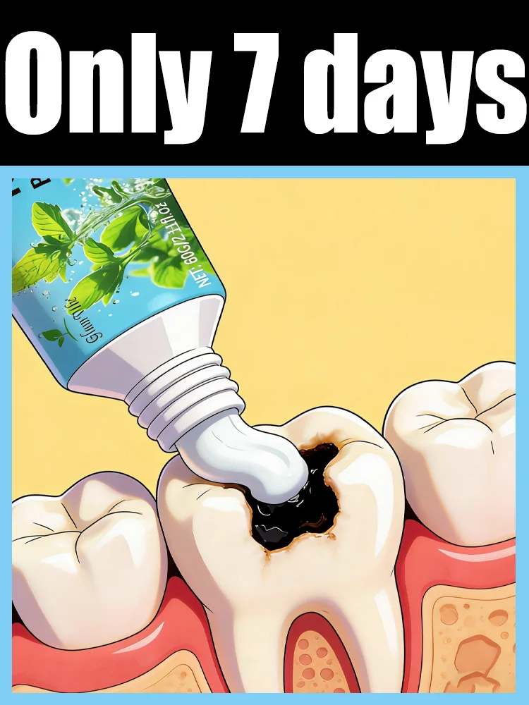 Refreshing Mint Toothpaste — Say Goodbye to Toothache & Black Lines, Protect Oral Health.