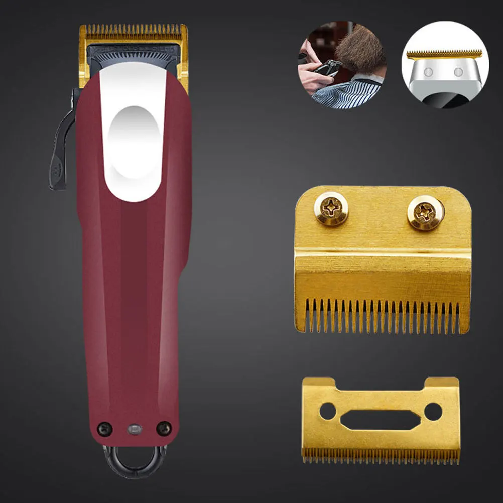 

2 Sets Blades Haircutter Clipper Head Electric Carbon Steel Clippers for Men Cordless
