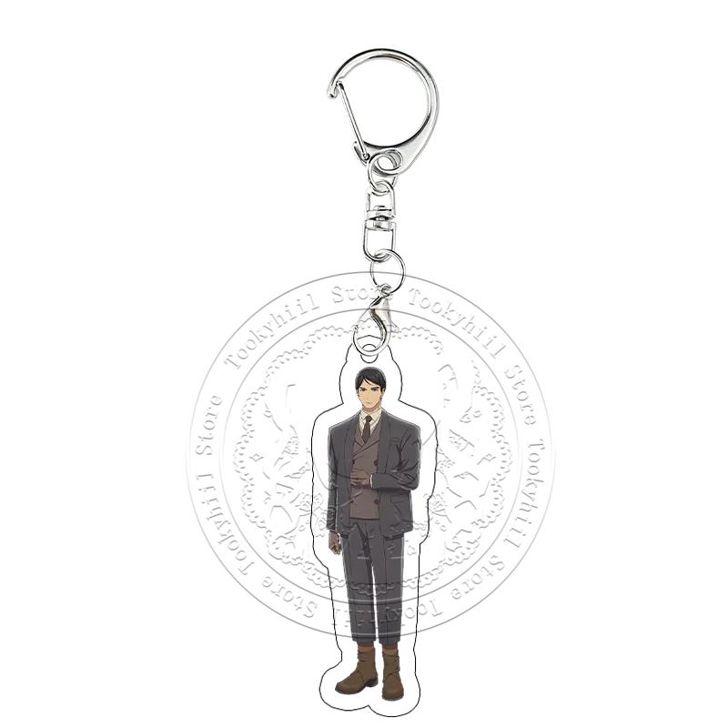 Sparks of Tomorrow Acrylic Keychain Anime Bag Charms Kihachi Inako Seiroku Key Ring Pendant Collect Girl Cartoon Festival Gift view 3