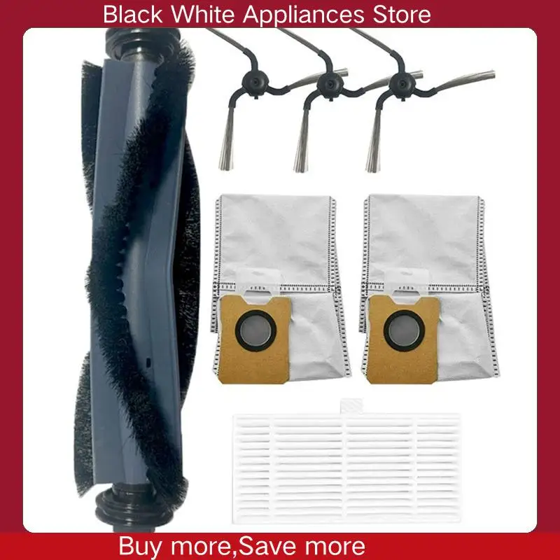 ل Eufy C10 روبوت فراغ استبدال أجزاء الفرشاة الرئيسية فلتر Hepa فرشاة جانبية كيس لجميع الغبار فراغ استبدال أجزاء-CLIM