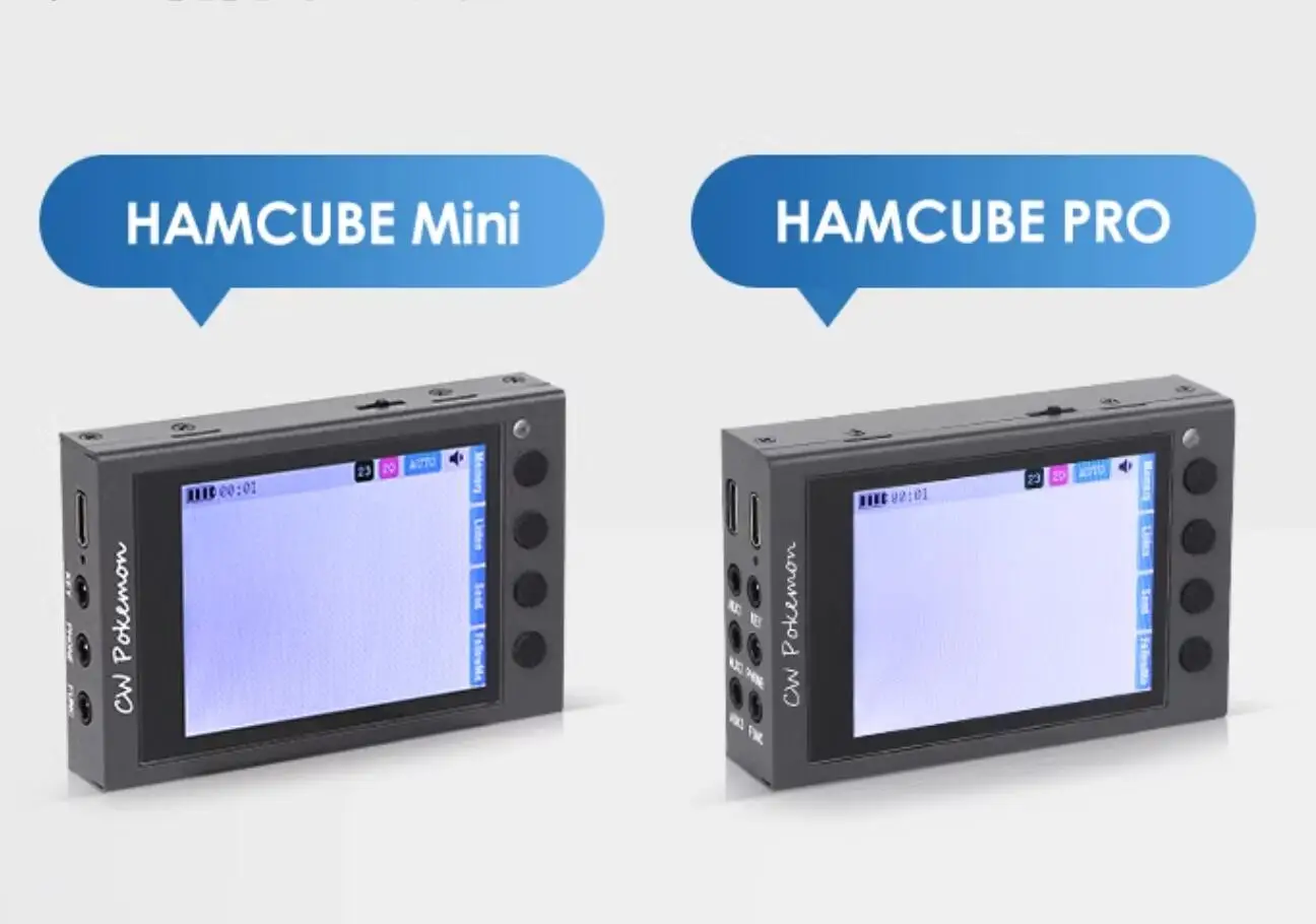 HAMCUBE Mini CW Trainer Morse Code Trainer For Telegraph Practice