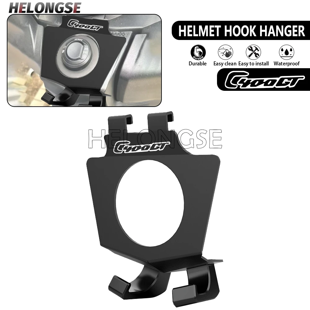 

For BMW C400GT 2019 - 2025 C400 C 400 GT C 400GT HELONGSE Accessories Helmet Hook Luggage Storage Bag Hanger Hook Holder Rack