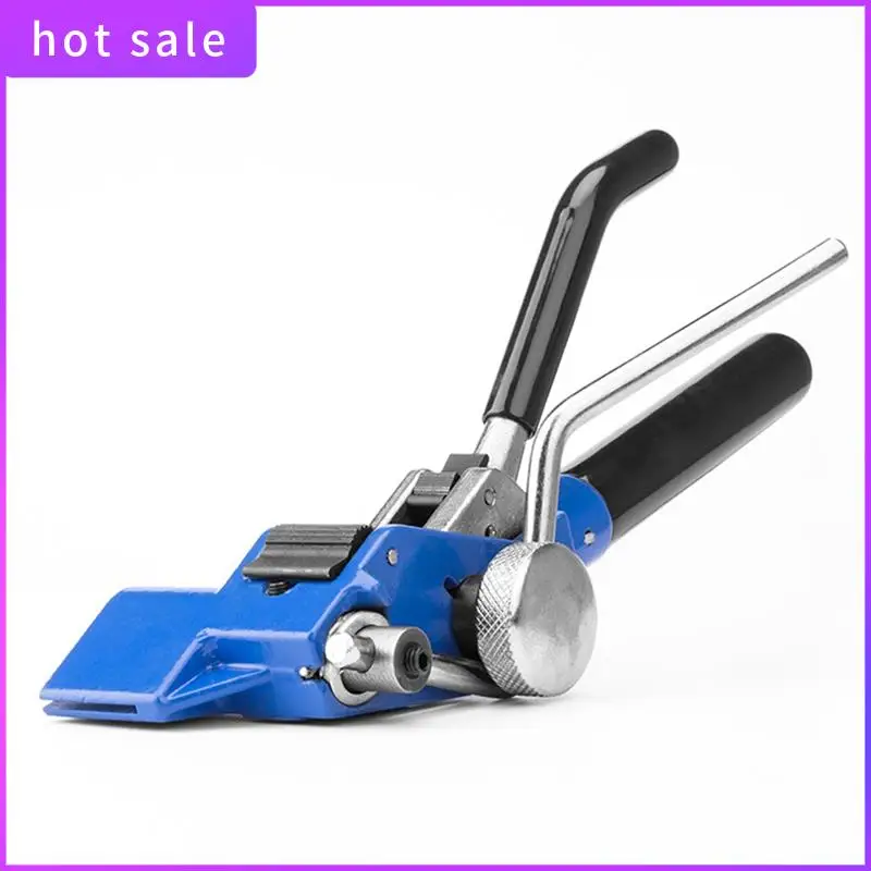 

Ratchet Type Steel Cable Tie Plier Zip Ties Tool For Width 4.6-25Mm Thickness 0.25-1.2Mm Fastening Strap Cutting Tool