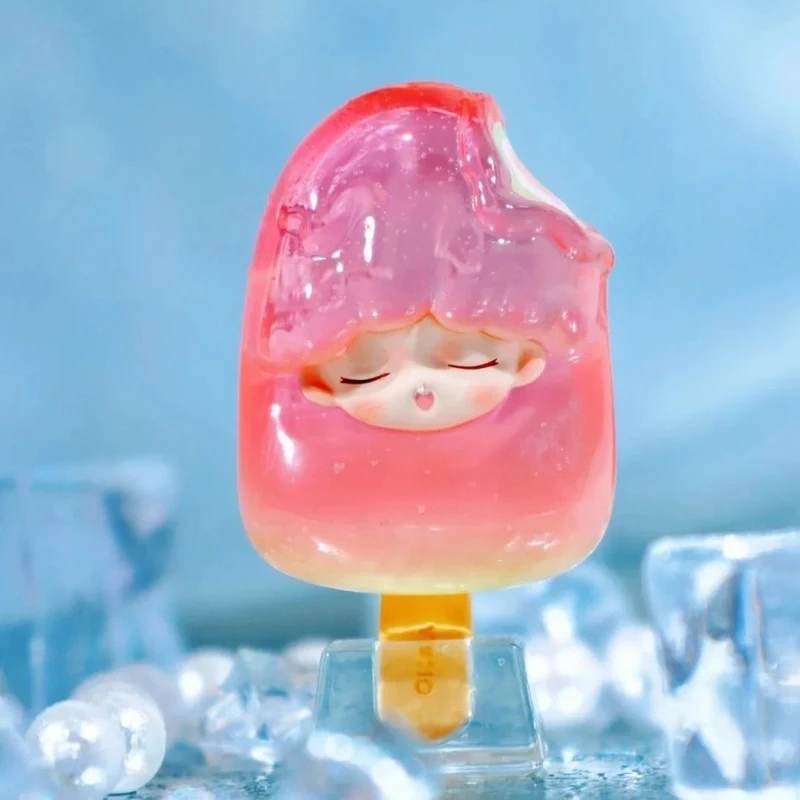 Letnia Limitowana Seria Yumo Ice Mini Lody na Patyku Tajemnicze Blind Box Modne Ozdoby na Biurko Ręcznie Robione Śliczne Niespodzianki Prezenty dla Par