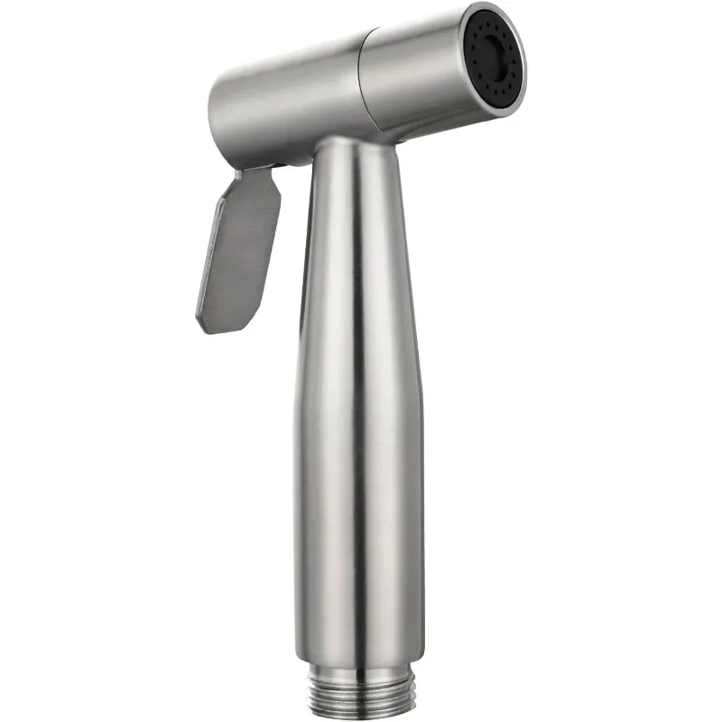 

Stainless Steel Faucet Spray Portable Bathroom Outdoor Cleaning Booster Flushing Device Bathroom Seat Handheld Toilet Spray Gun
