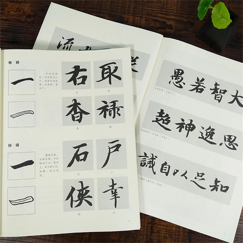 Zhi Yong Regular Script Brush Copybook Thousand Characters Parse Calligraphy Book Set of Characters Ancient Poetry Prose Couplet