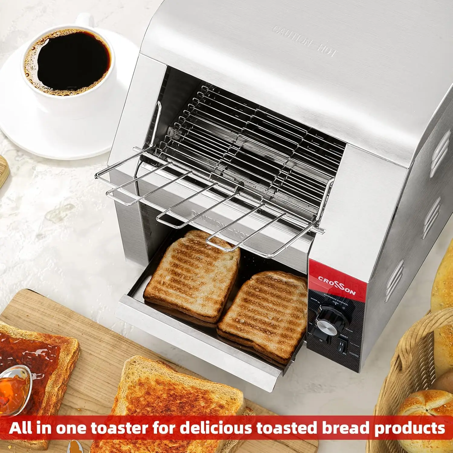 ETL Listed Conveyor Toaster 450PCS/Hour 10