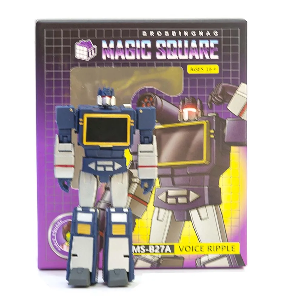 New Transformation Toys Robot Magic Square MS-B27A Voice Ripple Soundwave no Cassette Action Figure toy in stock