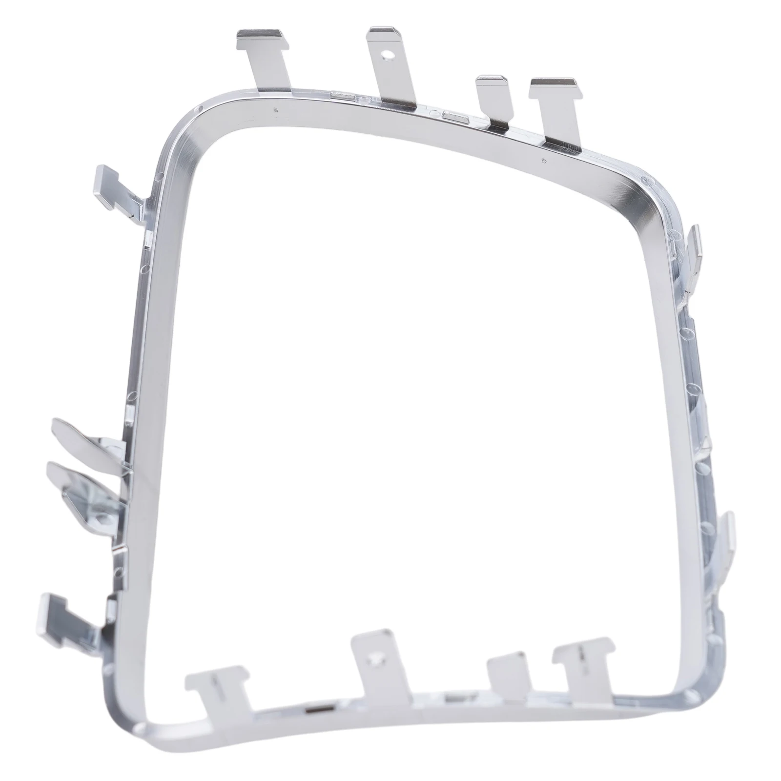 Trim Frame CupHolder Strip Trim Car Interior Accessories 220x145mm Cup Holder Electroplated Silver  Trim Frame