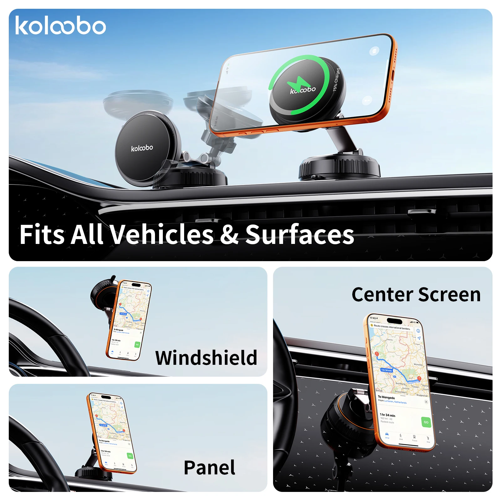 Magnetic Car Wirele…