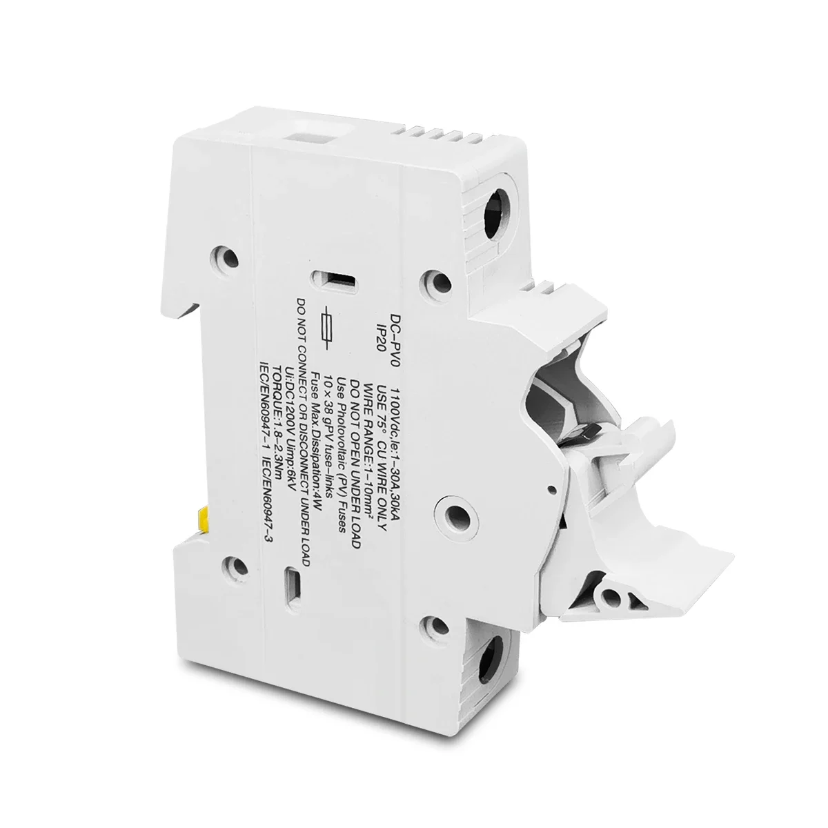 Solare Fotovoltaico Fusibile Supporto Dc 1000V con Pv Fusibili 10A/15A/30A Ad Alta Tensione per Il Sistema Solare di Protezione