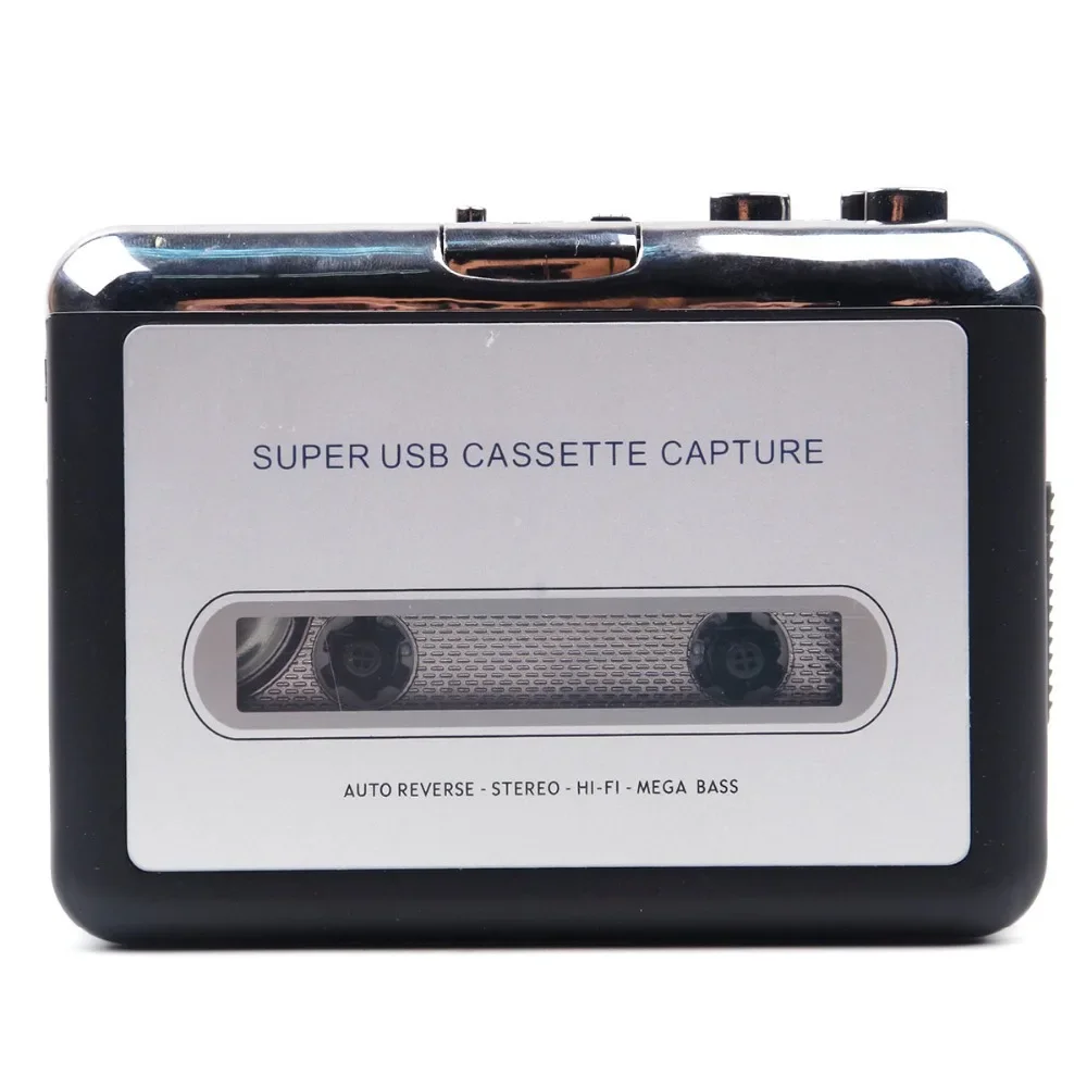 

Portable Walkman Cassette Tape Player Radio USB Cassette to MP3 Converter Capture Audio Music Player Cassette Tape Recorder