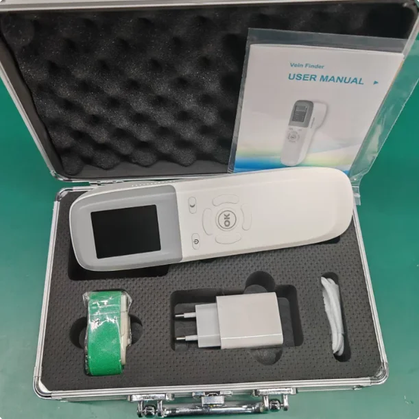 Handheld vein imaging device, portable vascular imager