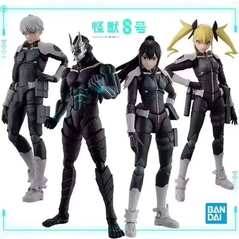 

Bandai Original Genuine S.H.Figuarts Kaijuu No.8 Hibino Ichikawa Reno Ashiro Kafka Mina Shinomiya Kikoru Action Figure Model Toy