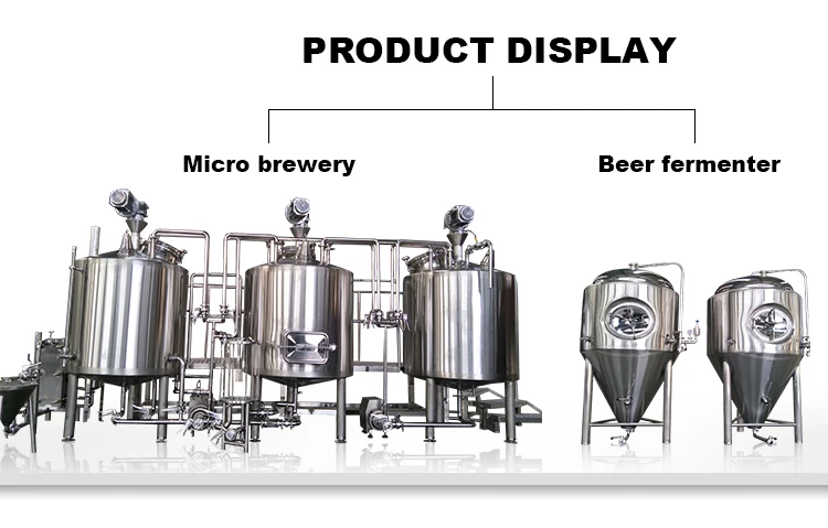 1BBL 2BBL 3BBL 5BBL 10BBL 100L 200L 300L 500L 1000L 2000L Small Mini Beer Brewing Brewery Manufacturing Equipment