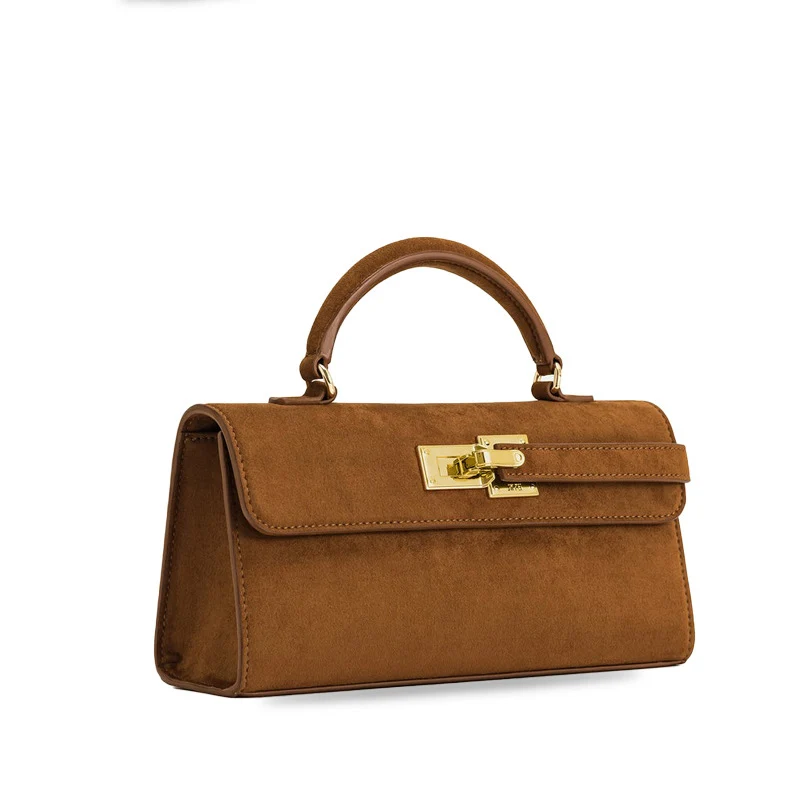 

JWPEI fashionable luxury women's handbag, niche design single shoulder crossbody bag, casual Mirad Kelly bag