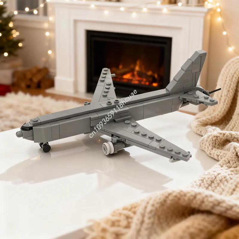 206-teiliges MOC Boeing KC PEGASUS 1 Maßstabsgetreues Creator Expert Modellbausatz Konstruktionsspielzeug Weihnachtsgeschenk-Idee Bildungsspielzeug für Kinder