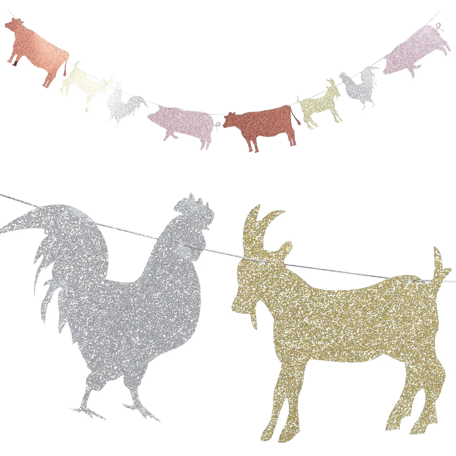 

Banner Farm Animal Party Decorations Birthday Decorations Farm Party Banner Supplies Birthday Animal Theme Indoor Outdoor