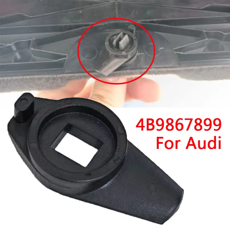 【セール中】1個 4B9867899 警告三角形コンパートメントケースロック リアトランク安全 アウディ A4 A6 アバント B6 C5 ロック 荷物保持クリップ
