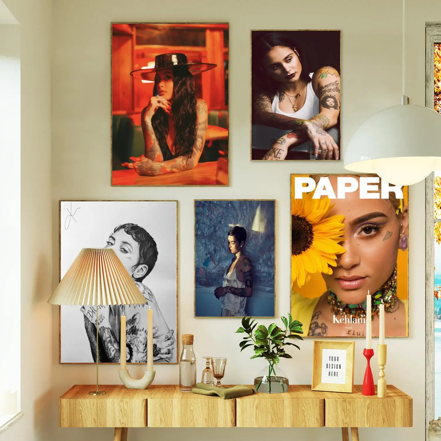 kehlani Canvas Painting Poster Prints Wall Art Poster For Modern Family Living Room Home Decor