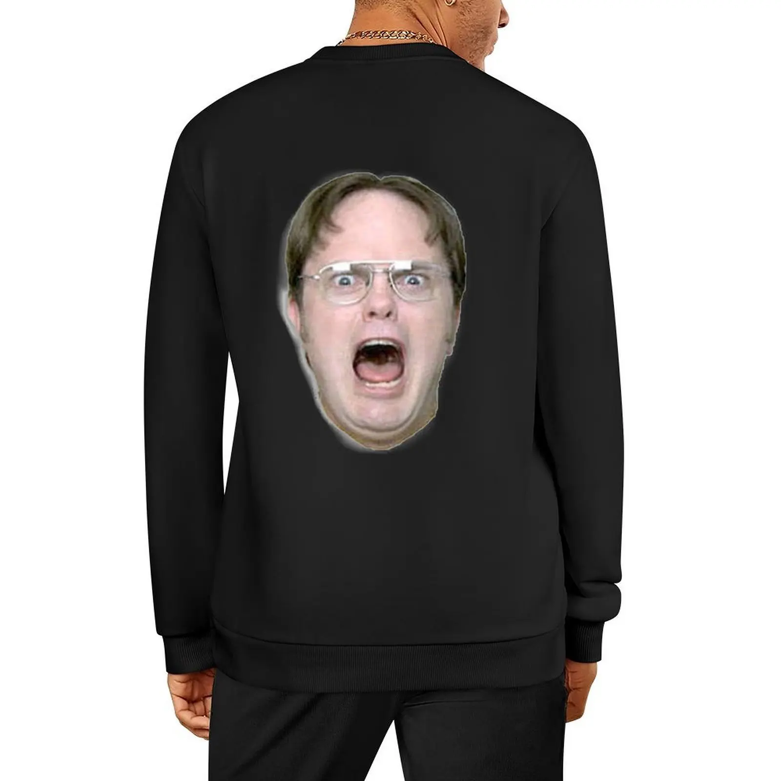 

dwight schrute the office Pullover men's clothes japanese style korean style clothes mens clothes aesthetic sweatshirts