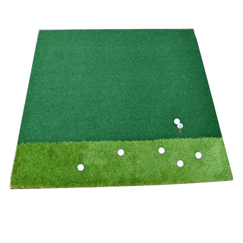

Multi-functional Detachable Long Grass Golf Swing Mat 2 Grass Driving Range Golf Practice Training Hitting Golf Mat