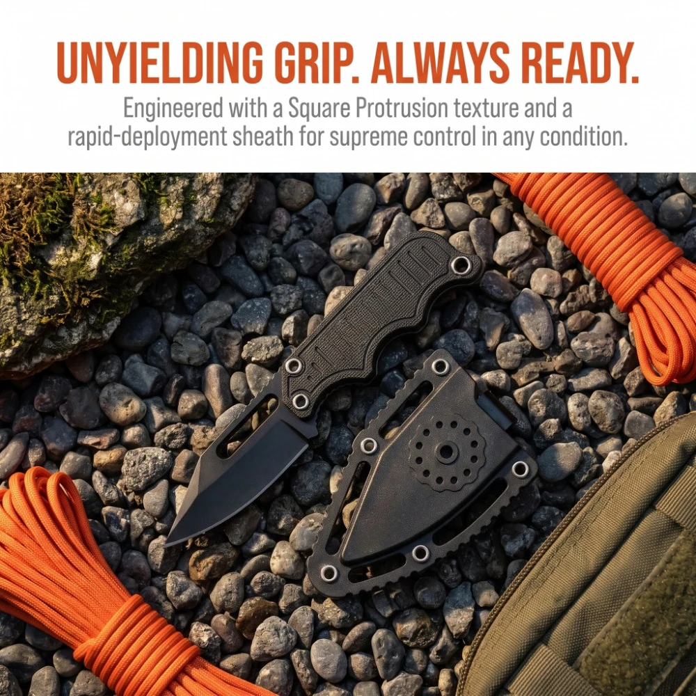 Lightweight Mini Full Tang Fix - Edc Pocket Carry Fixed Blade recension och pris