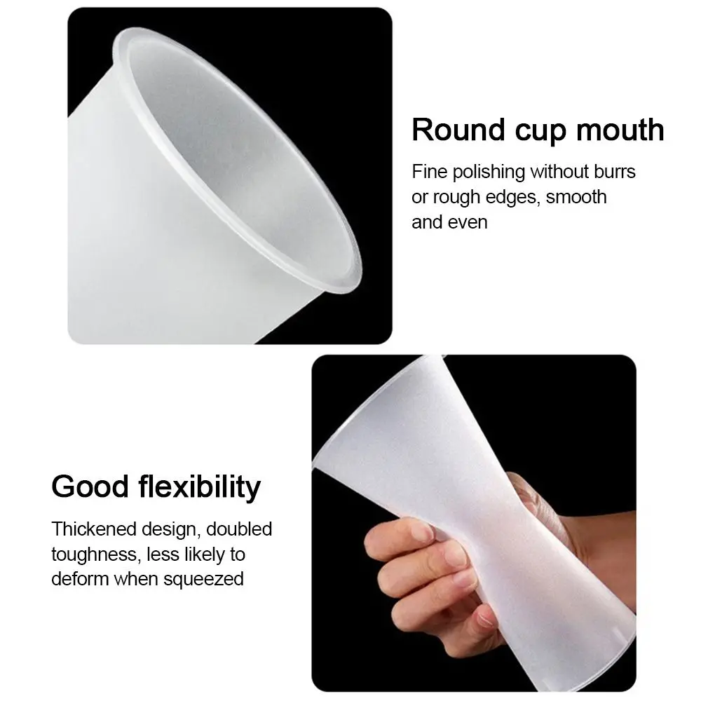 

High Quality 90mm Cup And Lids Plastic Transparent Milktea Cup Ice Cream Cup