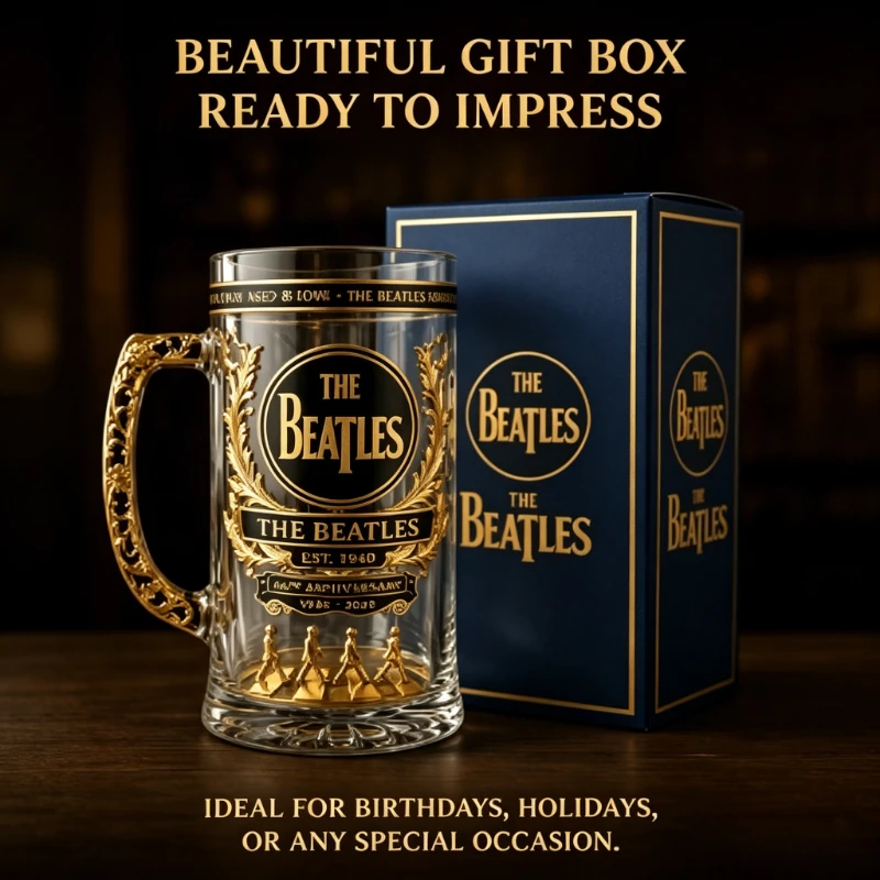 Пивная кружка The Beatles к 66 – обзор и цена Vintage Collectible Glass