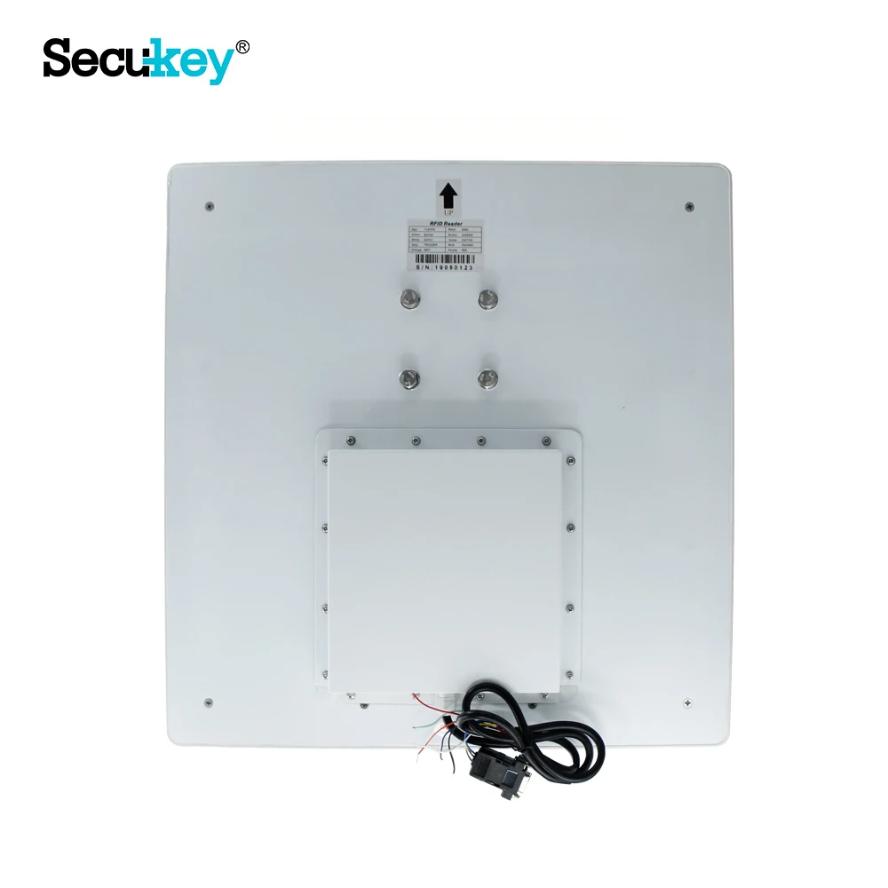 Integrated UHF RFID Reader with Built-in Antenna 860-960MHz Frequency RS232 and WiFi Interface for Packing System/Gate Reader