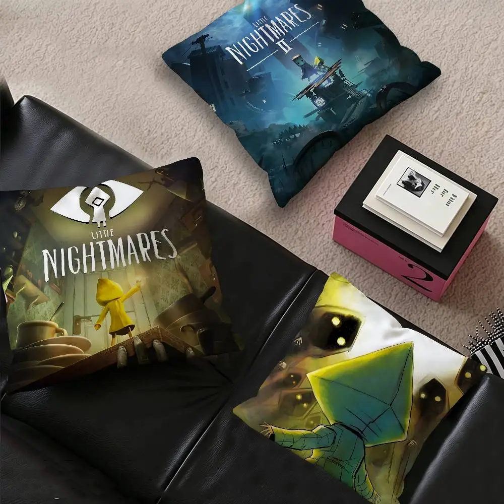 Game L-Little N-Nightmares Cushion Cover Inches Farmhouse Decor Home Throw Pillow Covers for Couch Decorations