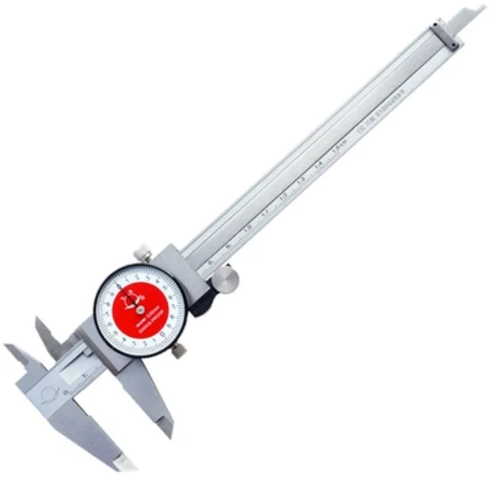 Stainless Steel Dial Vernier Caliper 0.02mm Long Claws 1000mm