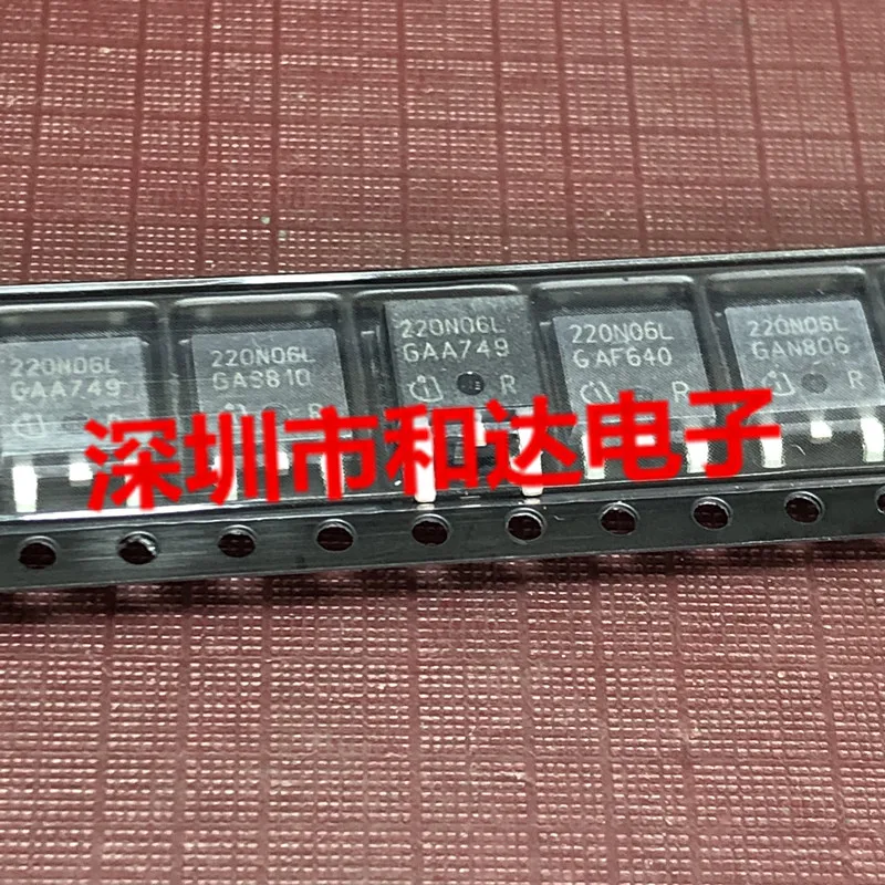 10pcs orginal new 220N06L IPD220N06L3G TO-252 60V 30A