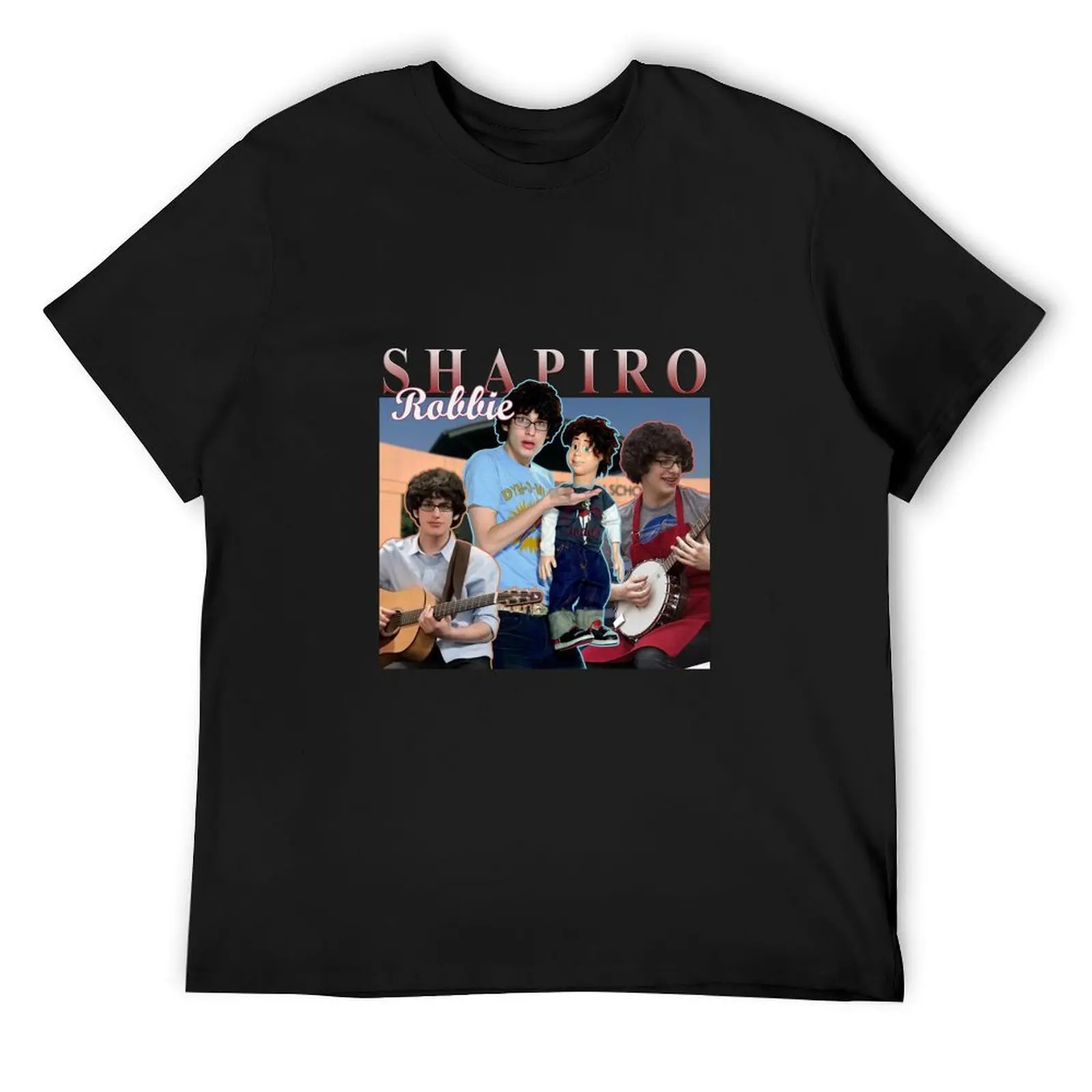 

Robbie Shapiro Retro Homage Design T-Shirt T-shirts man essential t shirt valentines boutique clothes outfits for men