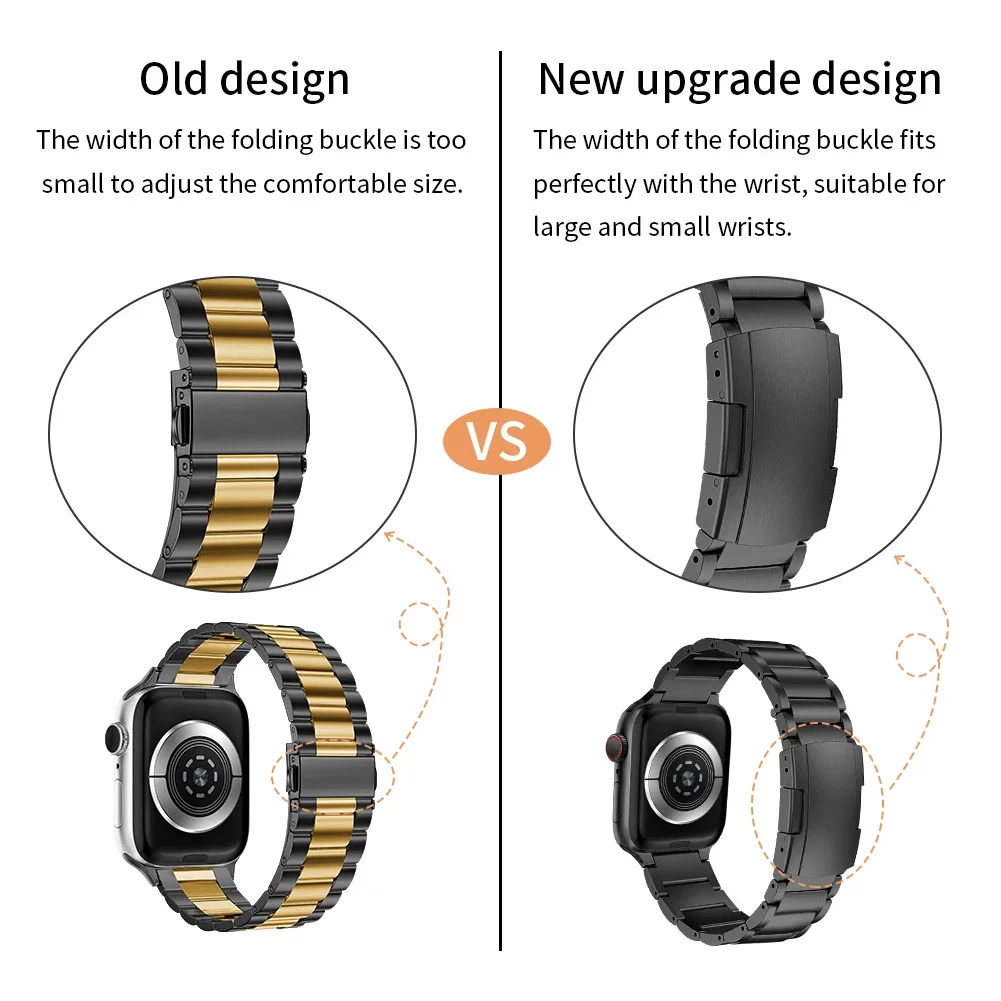 Titanium Alloy Metal Strap for Apple Watch Ultra 49mm 9 8 7 45mm 41mm Light Bracelet Wristband iWatch 6 5 4 SE2 44mm 42mm 40mm