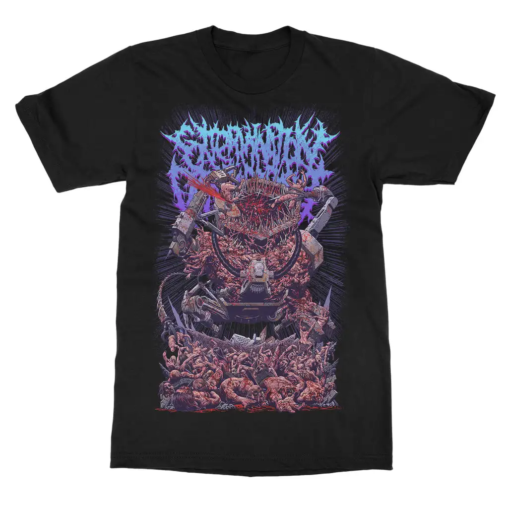 Seltenes EXTERMINATION DISMEMBERMENT Grafik-Baumwoll-T-Shirt, Unisex, Sommer, kurzärmelig, modisches Marken-T-Shirt, luxuriös, lässig, Vintage, Retro