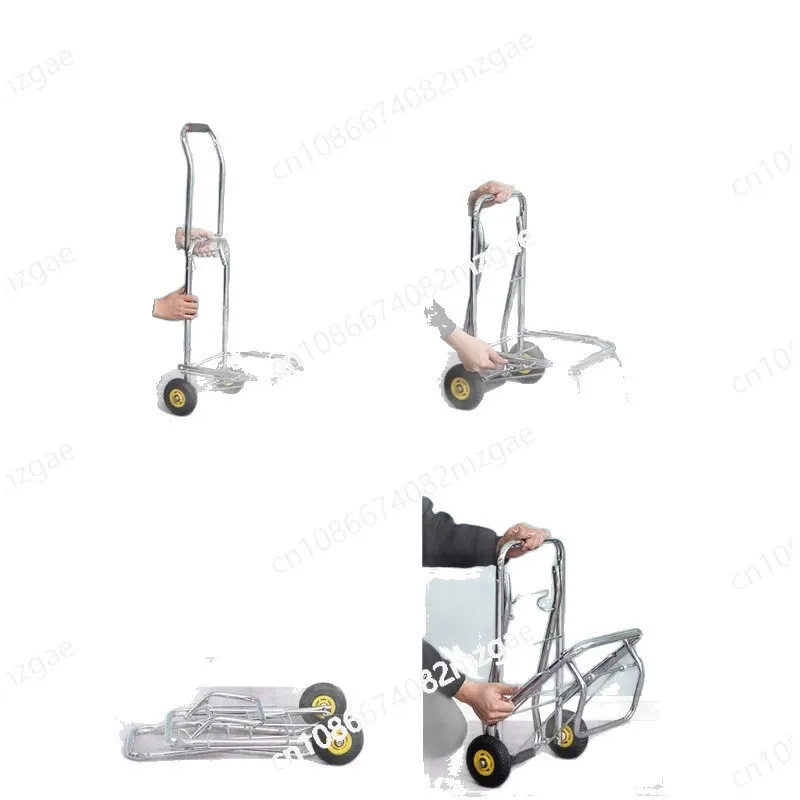 Folding cart for convenience, shopping cart, luggage cart, household cart, and cargo transportation