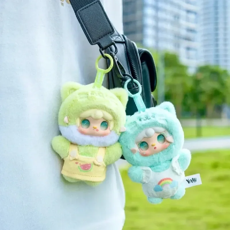 Yooki Meow Summer Party Mistero Peluche Vinile Faccia Bambola Cieca Scatola Bambola carina Giocattoli alla moda Decorazione della stanza Ornamento Borsa Ciondolo Regali