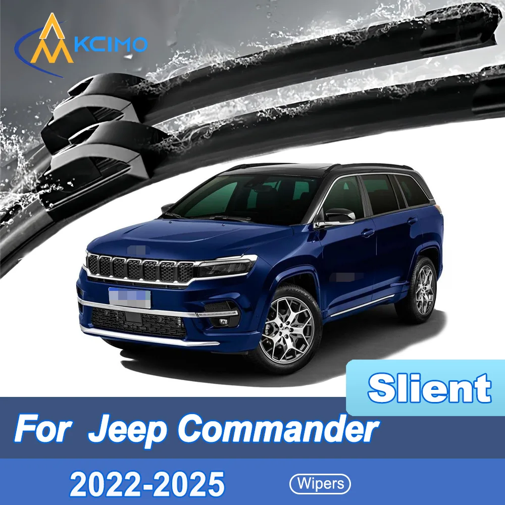 

Premium Silent Beam Wiper Blade For Jeep Commander 2022-2025 OEM-Level Fit Windshield Rain Brush Accessories