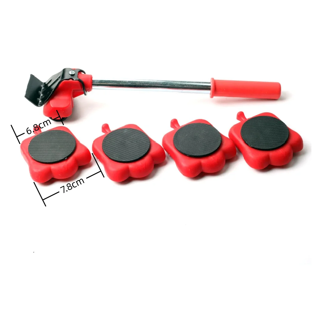 Imagem -04 - Heavy Duty Furniture Lifter Transport Tool Mover Conjunto 14 Move Roller Wheel Bar para Levantamento Movendo Móveis Helper
