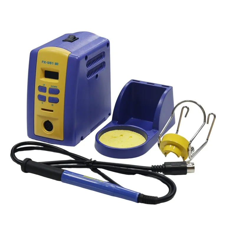 FX-951 fx951 Digital Thermostatic Soldering Station/ Soldering Iron 110V/220V+Welding wire