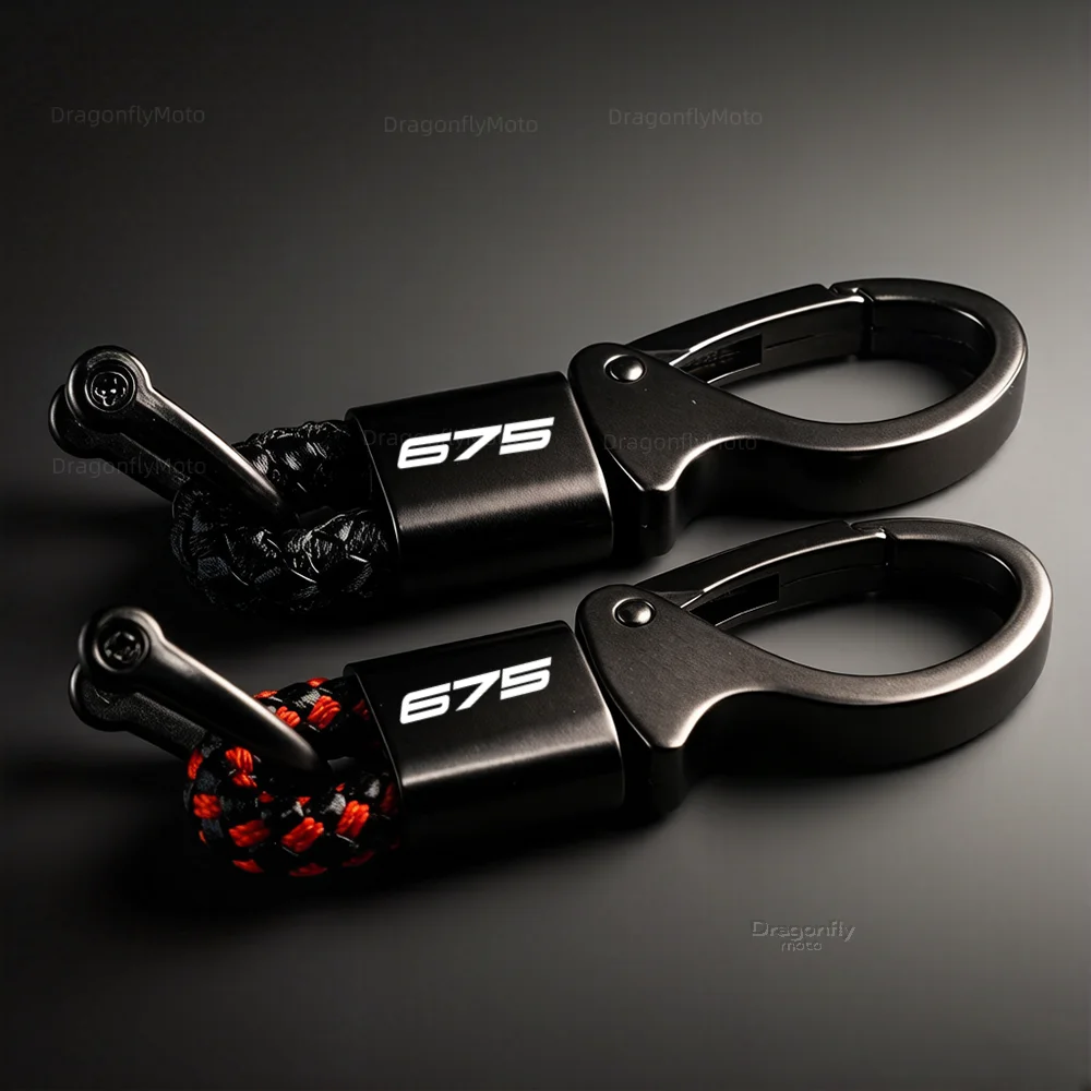 For CFMOTO 675NK 675sr 675sr-r 675 SR SR-R NK Zinc Alloy Keychain Keyring Key Chain Holder Motorcycle Accessories
