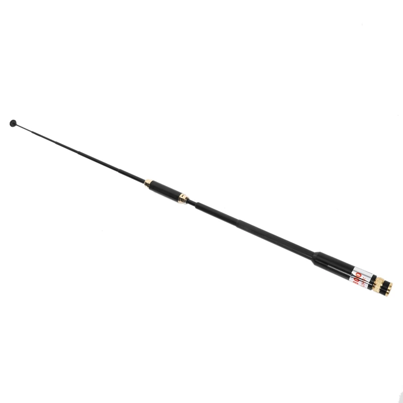 AL800 UHF VHF Telescopic BNC Antenna High Quality For Kenwood Portable Two Way Radio TK-208 TK-308 For Icom Walkie Talkie IC-V85