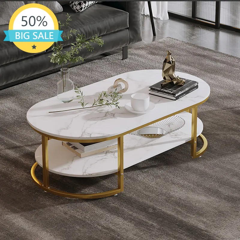 Nordic Luxury Coffee Multifunctional Table Mobile White Lounges Marble Book Console Floor Table Dining Muebles Room Furniture